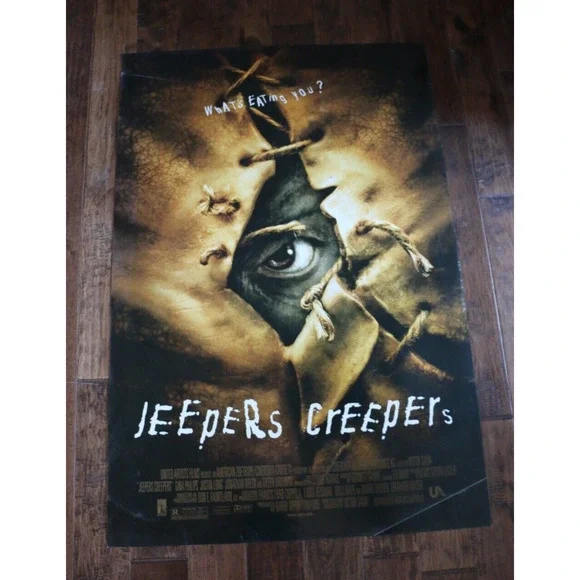 VINTAGE Jeepers Creepers 2001 Original Movie Poster Double Sided Mirror